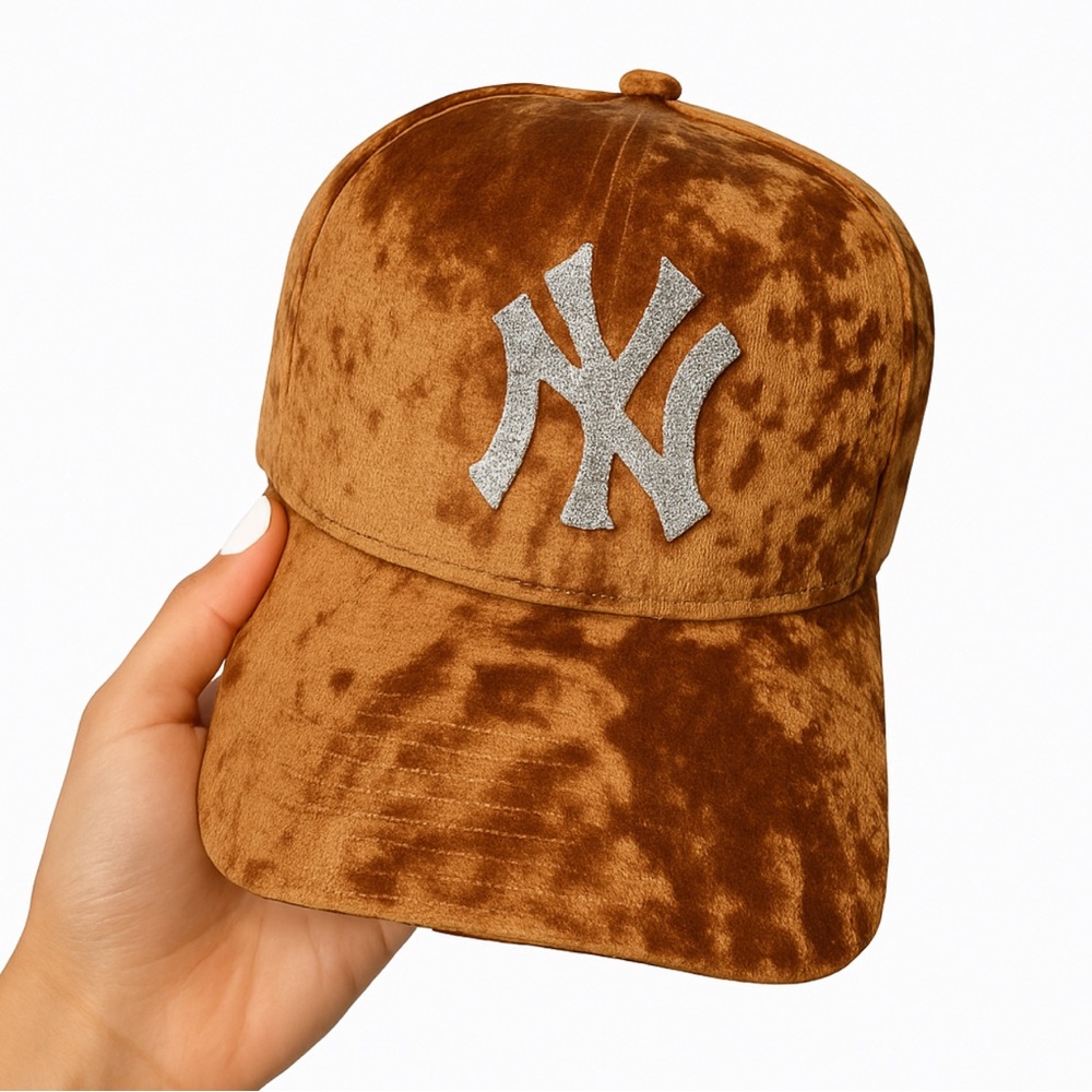 Blinged Yankee Hat